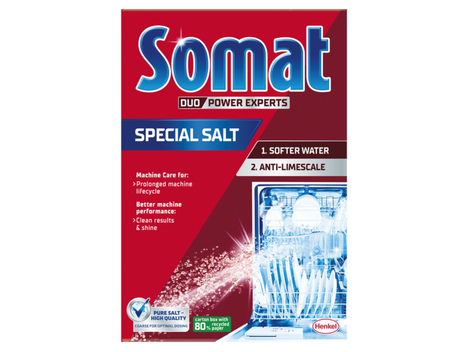 Sól do zmywarek SOMAT 2,5 kg